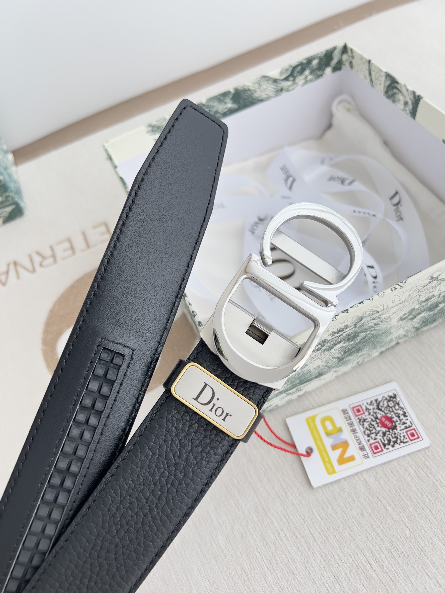 Dior Men Belt Width 3.5cm