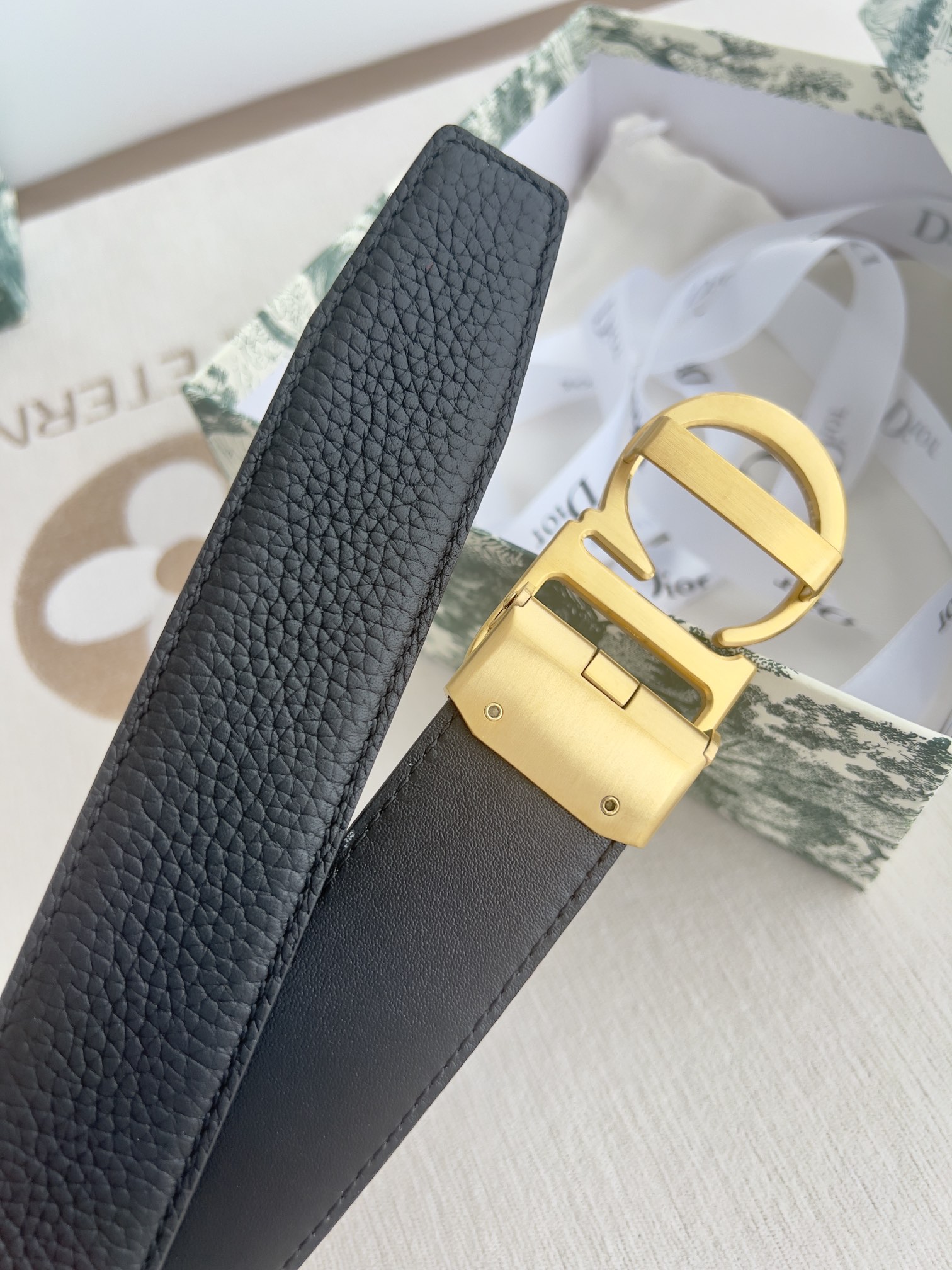 Dior Men Belt Width 3.5cm