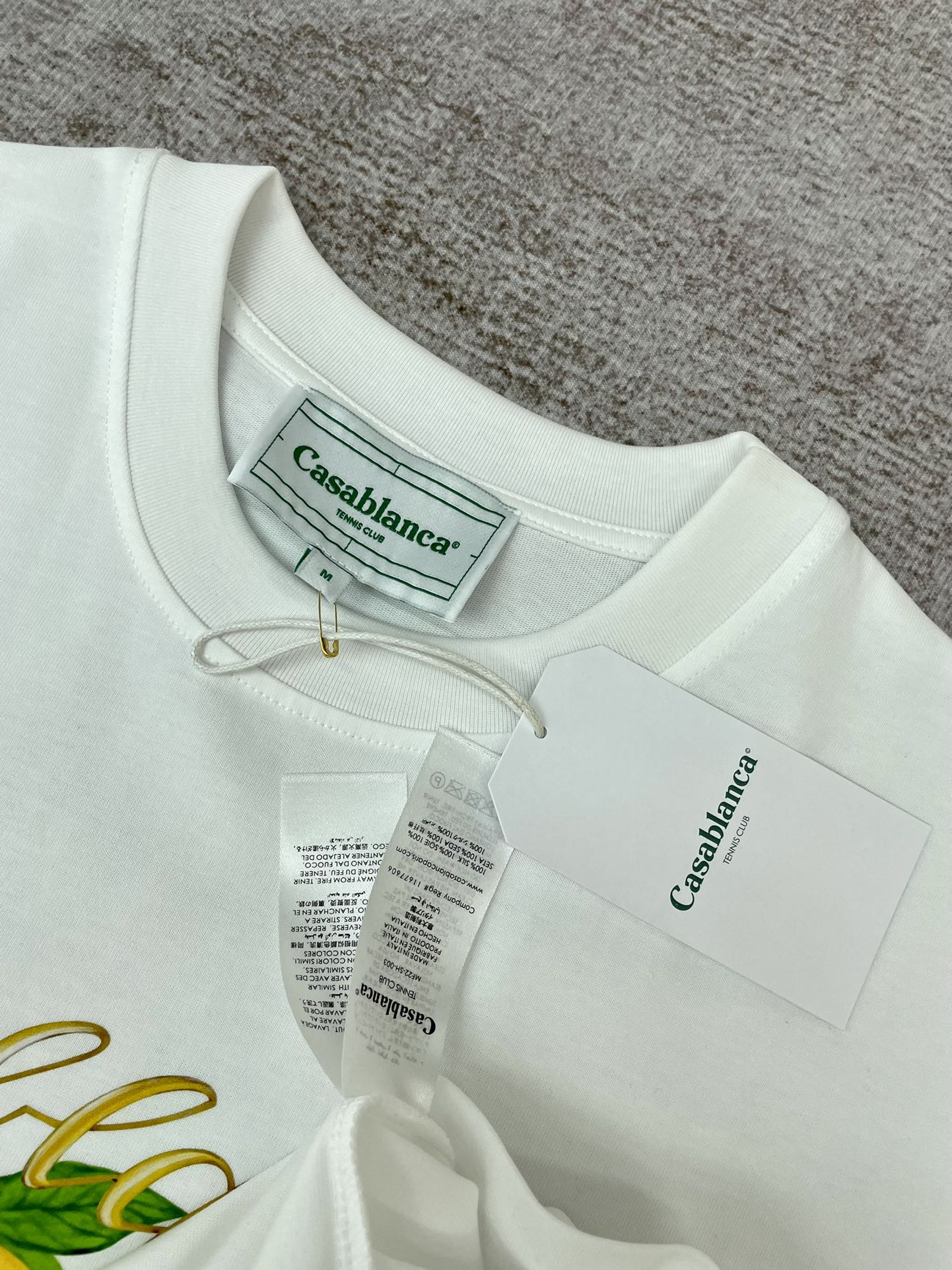 Casablanca T Shirt Size S-XL