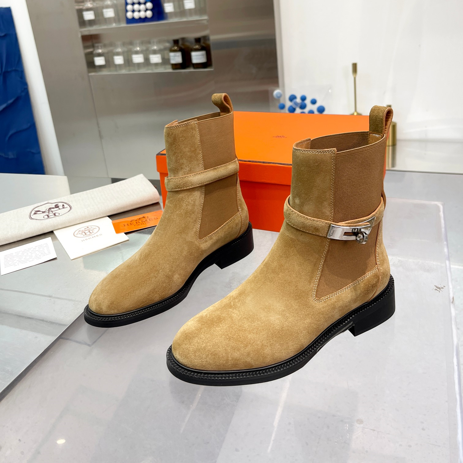 Hermes 23fw Women New Kelly Boots Size 36-41