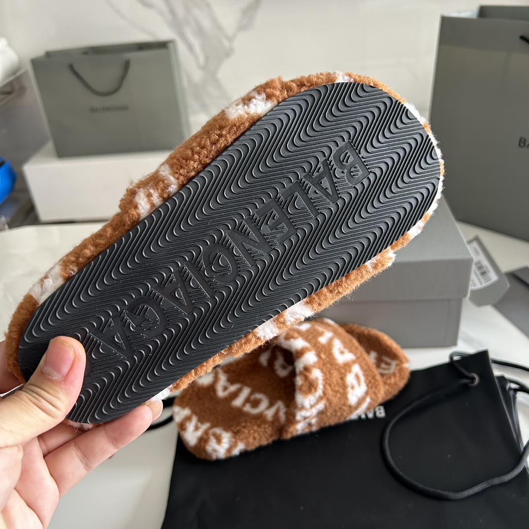 Balenciaga 23FW New Winter Slippers Size 35-41