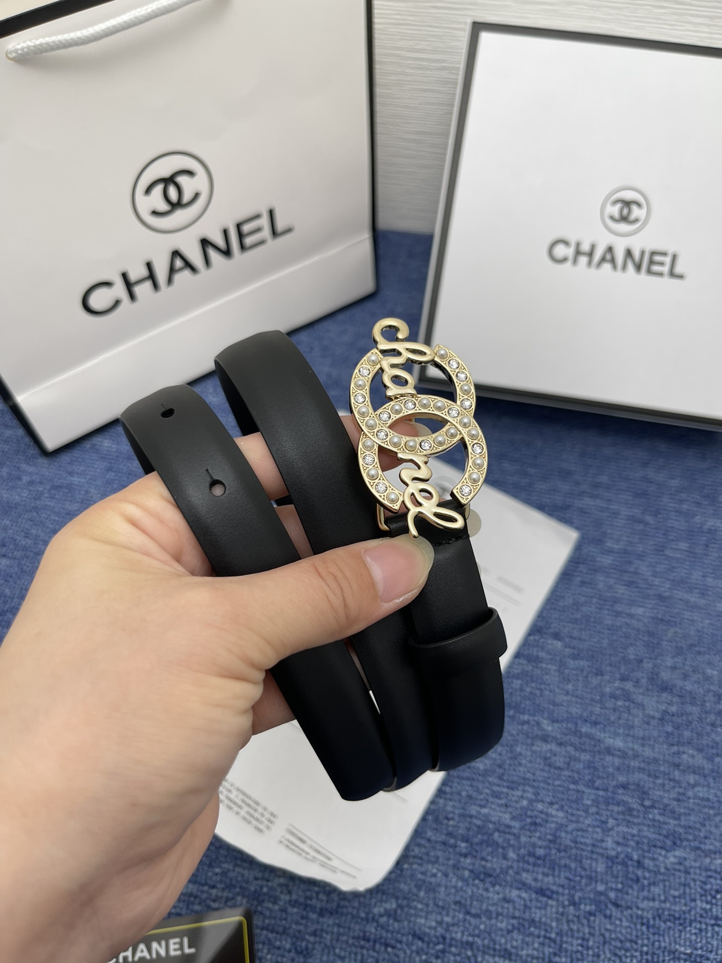 Chanel Women Belt Width 2cm