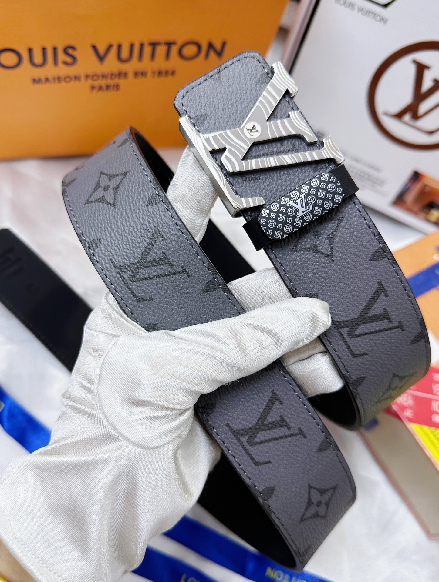 Louis Vuitton Men Belt Width 3.8cm