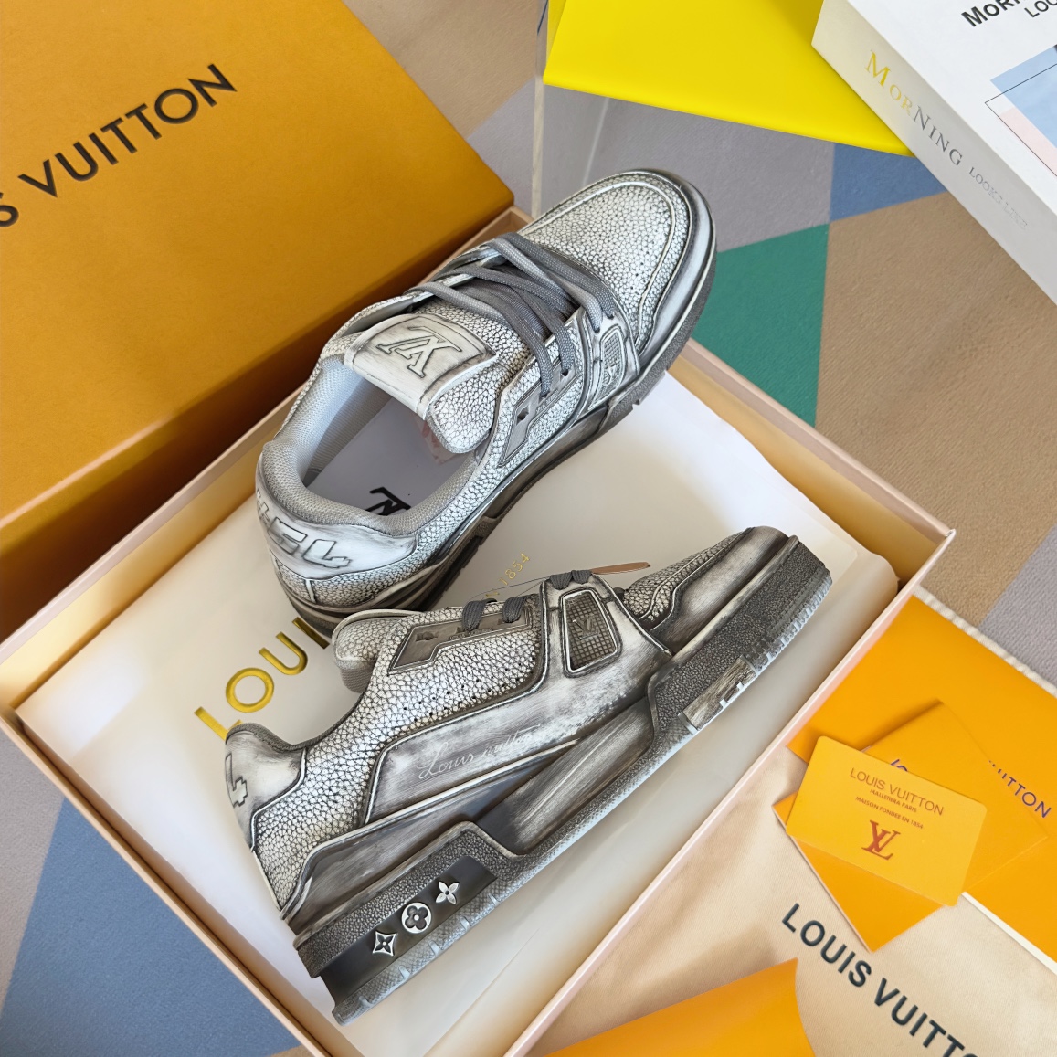 Louis Vuitton 2024ss Trainer Sneaker Size 36-46