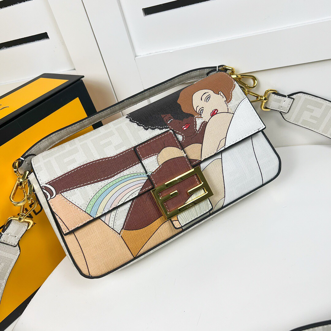 Fendi New Shoulder Bags 26*5*15cm