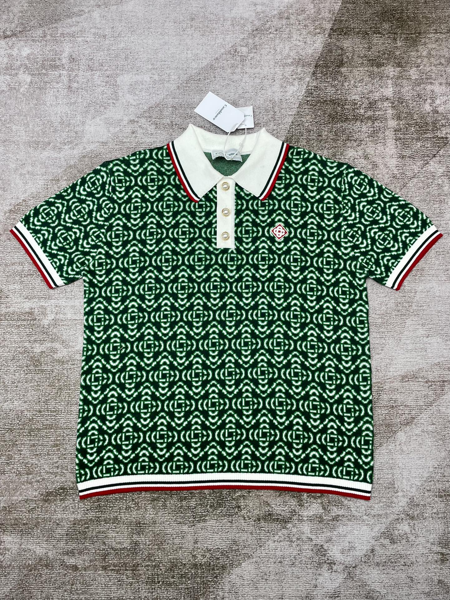 Casablanca Polo Shirt Size S-XL