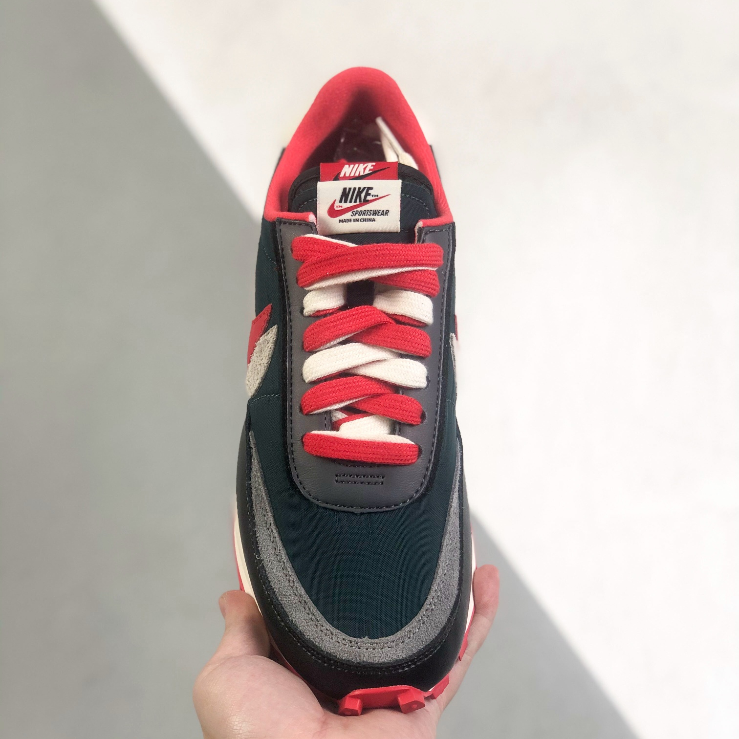 Nike x Sacai LDV Waffle Sneakers Shoes Black Mens/Women 36 - 46