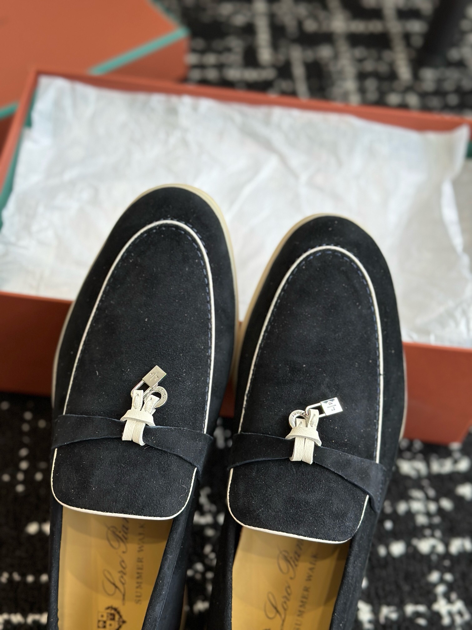 Loro Piana Unisex Loafers Size 36-45