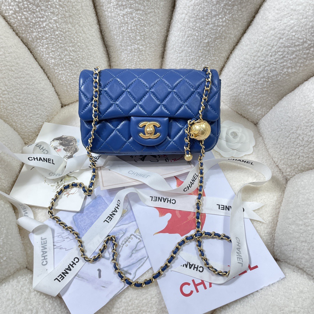 Chanel AS1787 Shoulder Bags Sheepskin 20cm