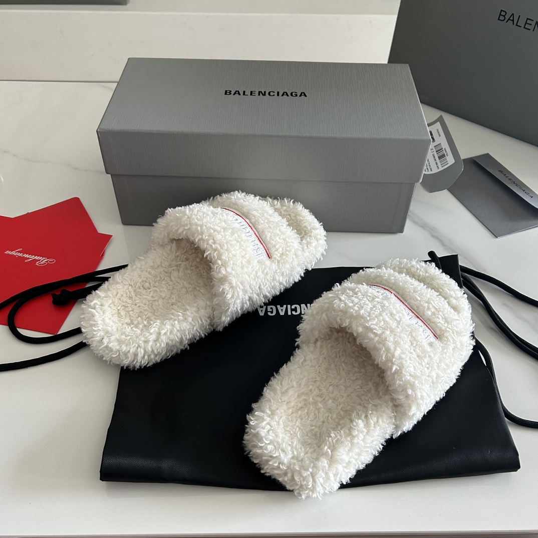 Balenciaga 23FW New Winter Slippers Size 35-41