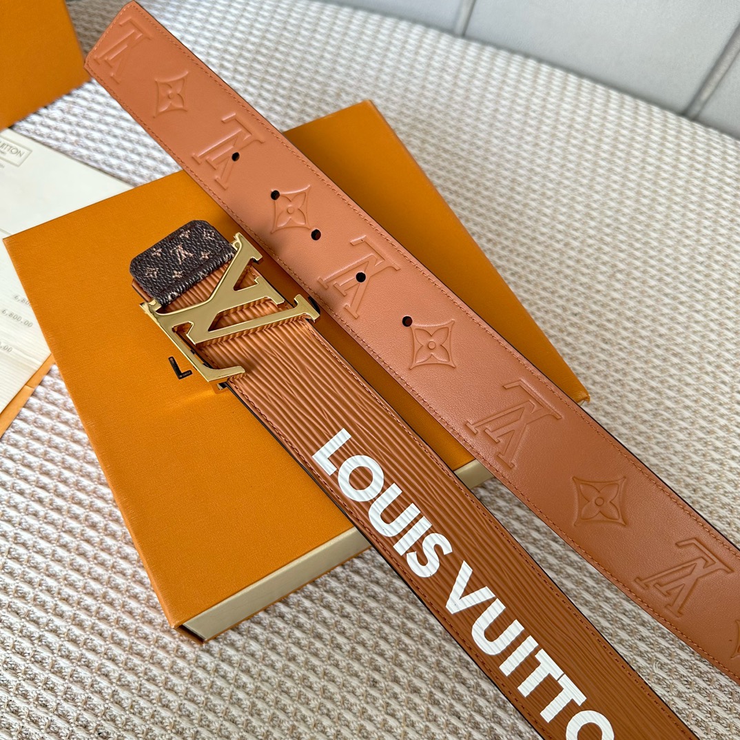 Louis Vuitton Men Belt Width 4cm