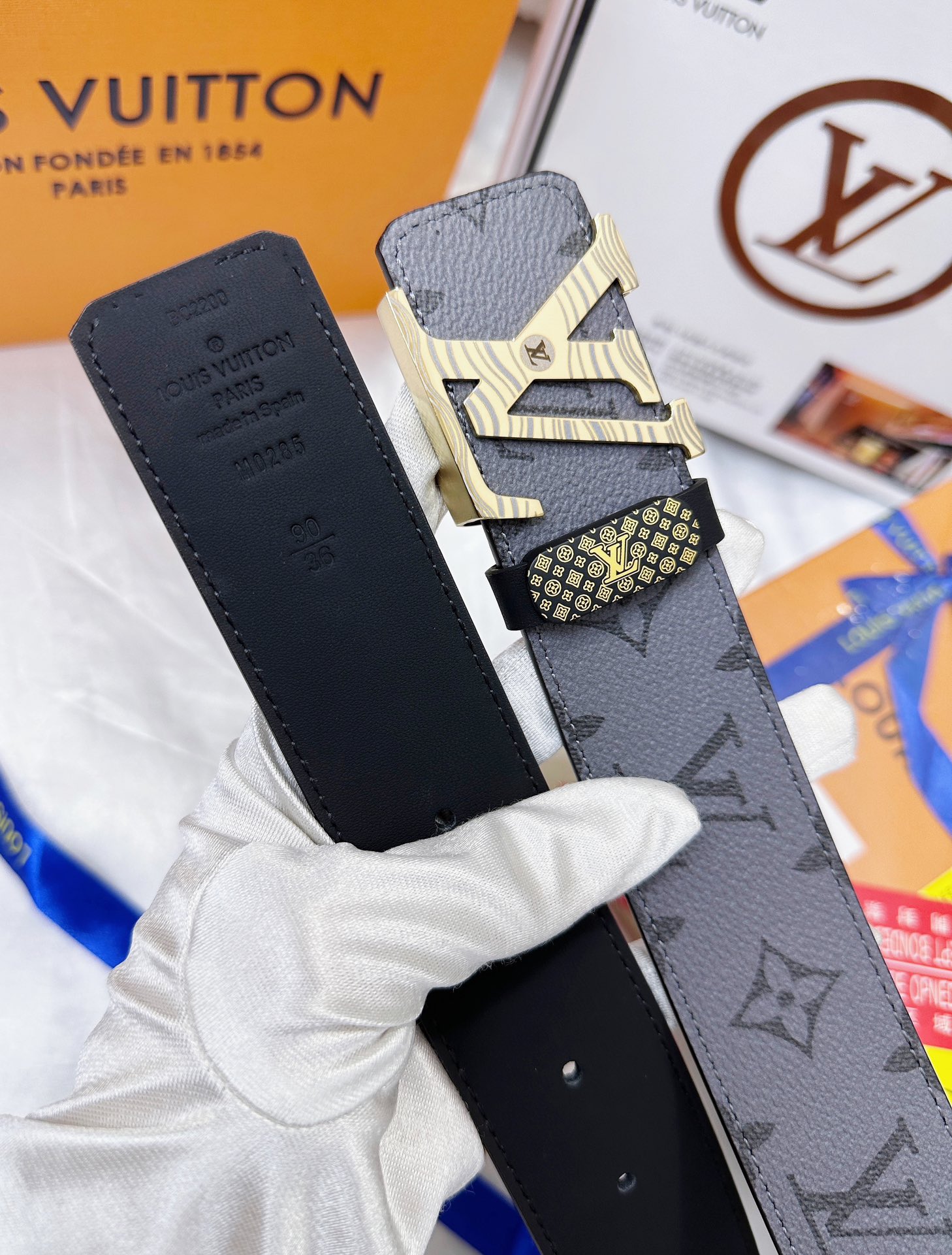 Louis Vuitton Men Belt Width 3.8cm