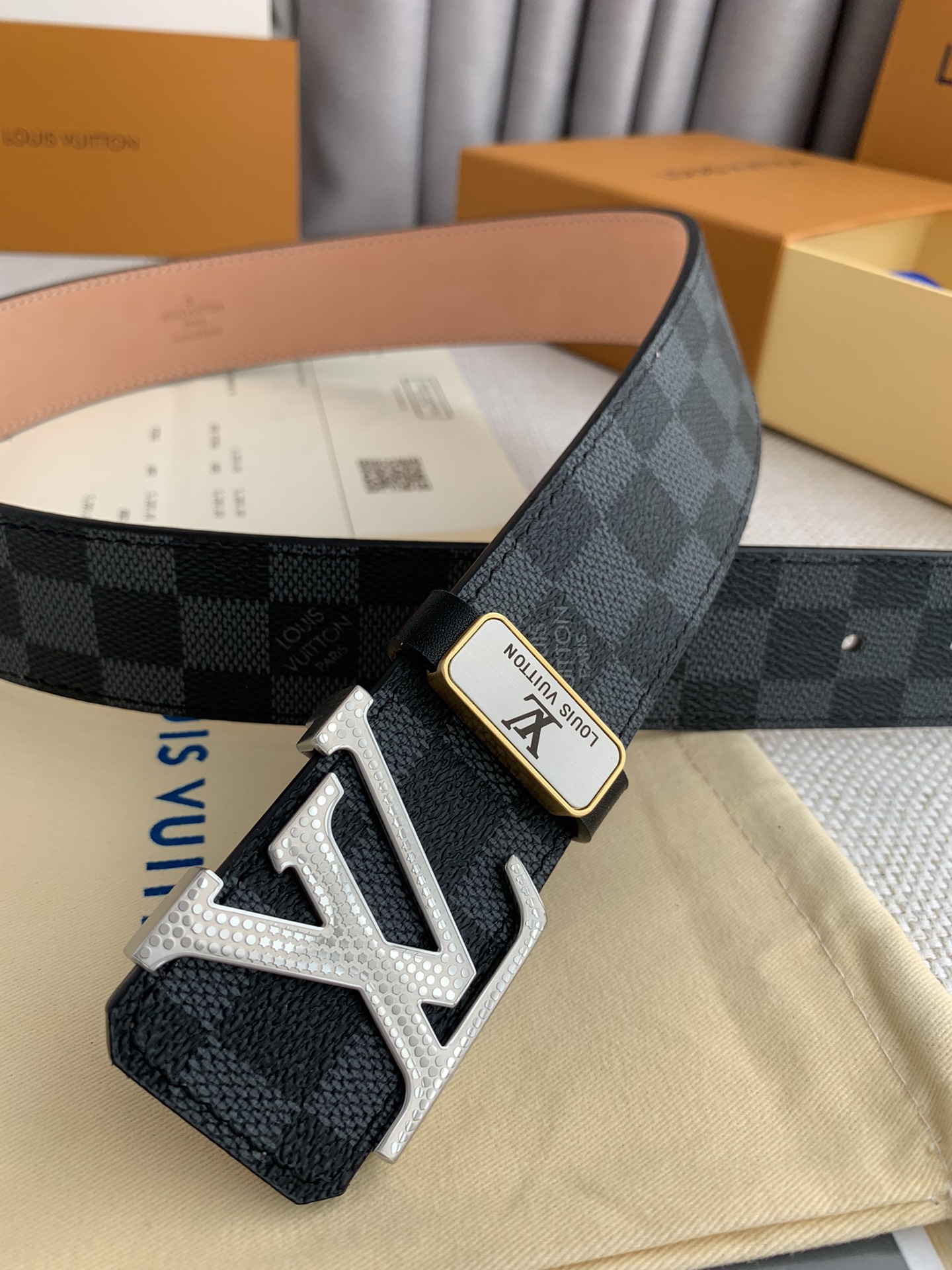 Louis Vuitton Men Belt Width 3.8cm