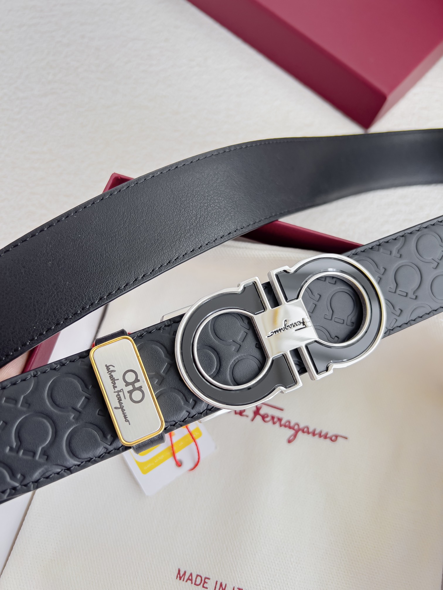 Ferragamo Men Belt Width 3.5cm