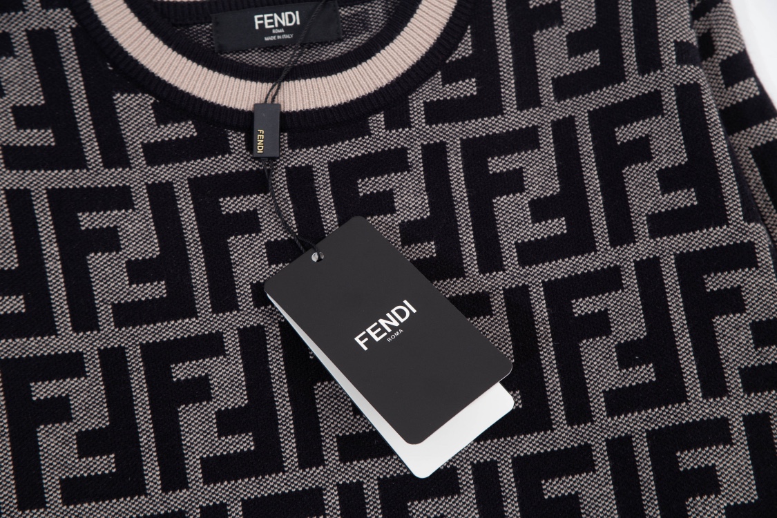 Fendi Unisex Sweatshirt Size S-XXL