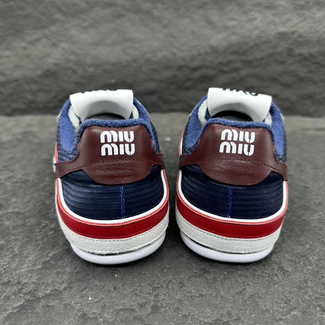 MiuMiu Suede leather and fabric Sneaker Size 35-40