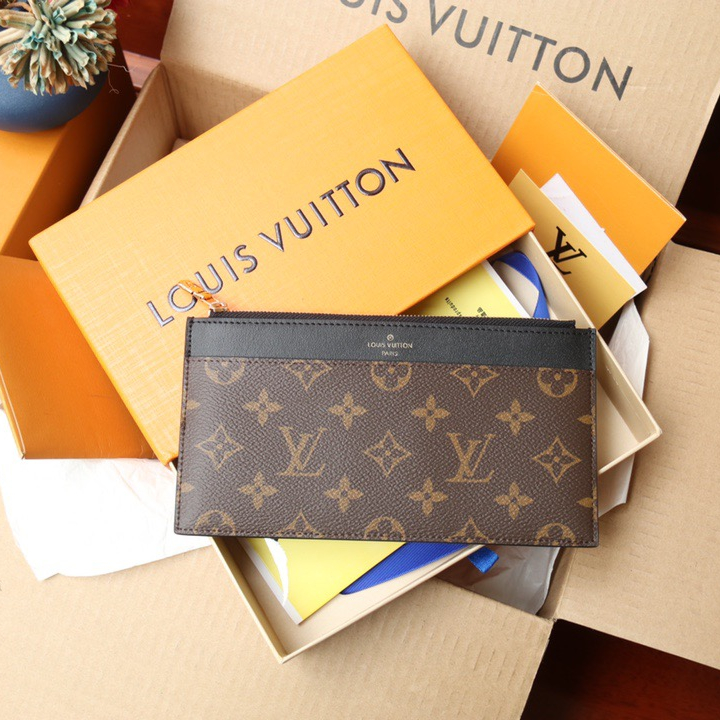 Louis Vuitton Slim Purse Size 20*11*0.5cm M80348 M80390 N60536