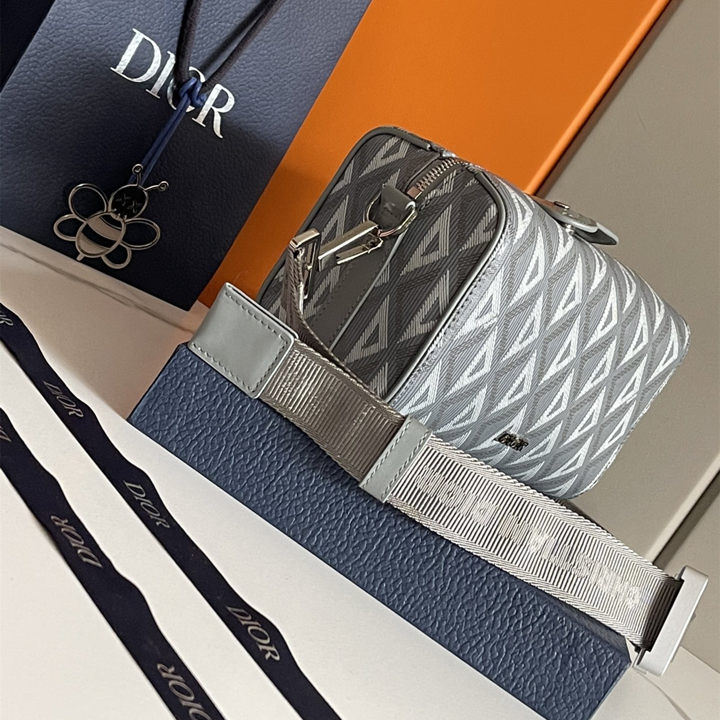 Dior 2022SS Lingot Men Shoulder Bags 21.5*11*12.5cm