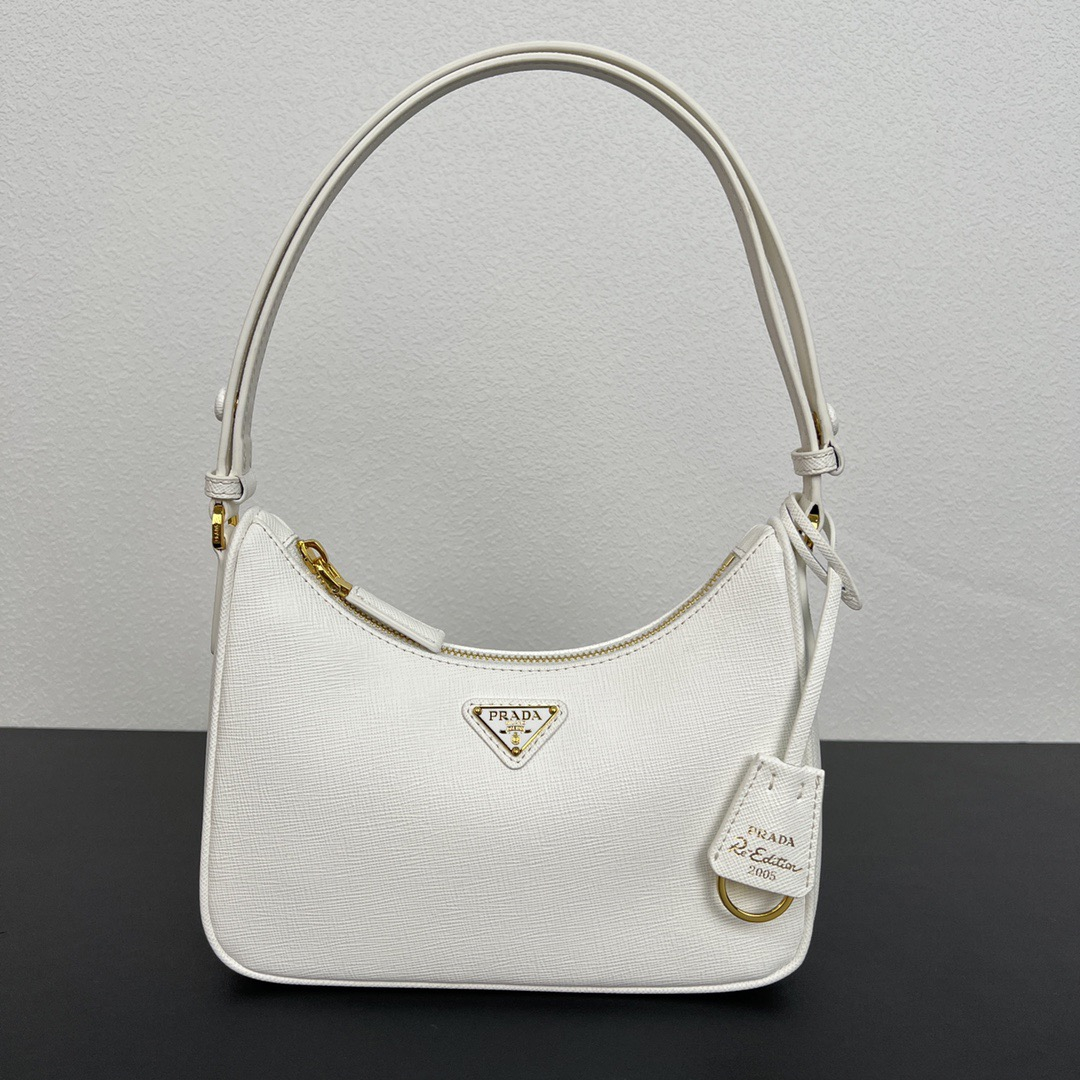 Prada 1BC204 Saffiano Leather Shoulder Bags Size 22*18*6cm