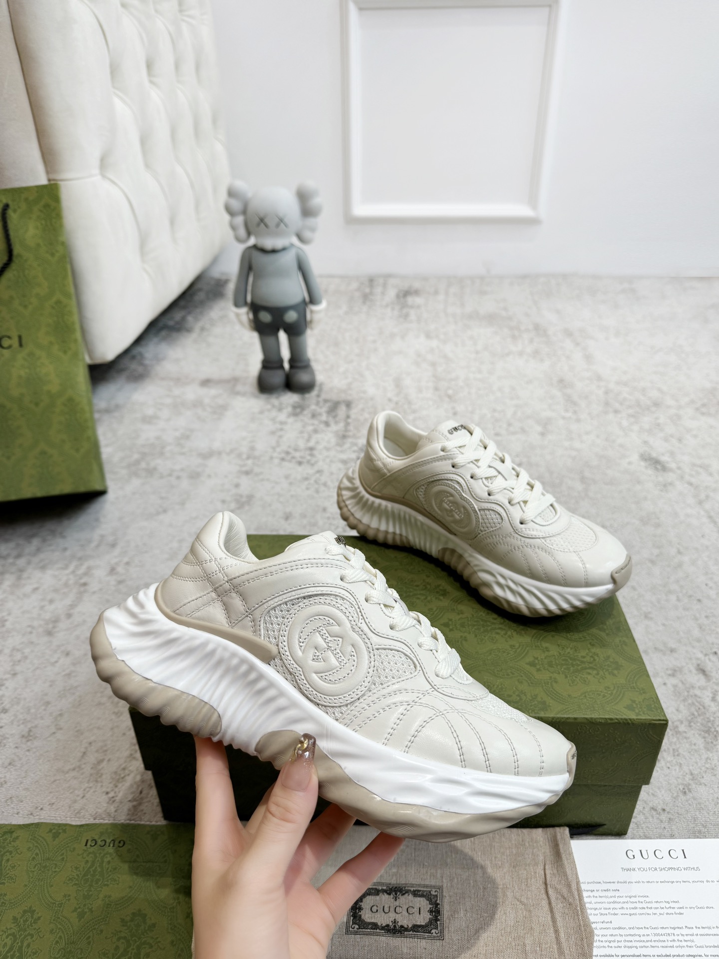 Gucci Ripple 2024ss Sneaker Size 36-46