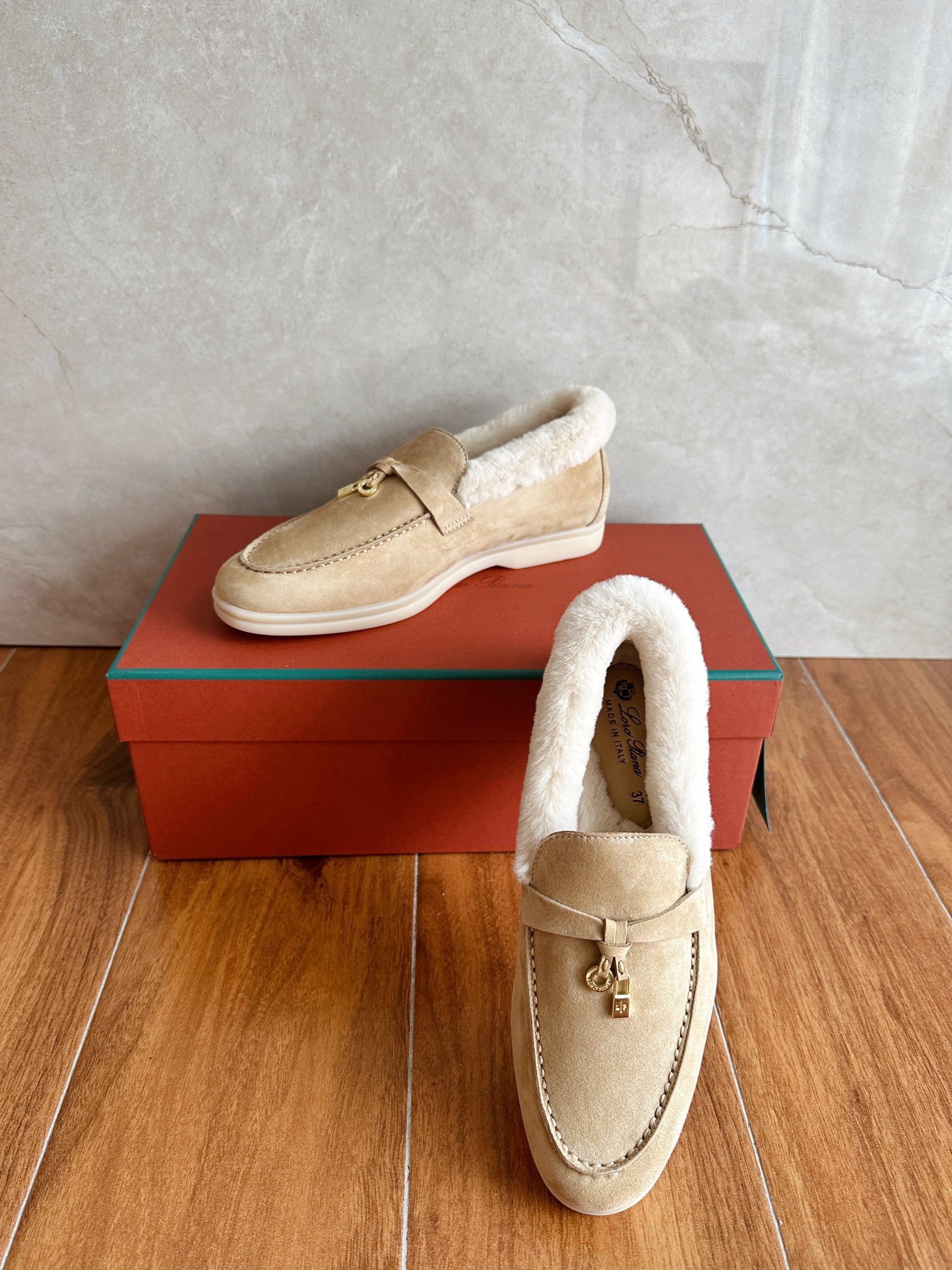 Loro Piana Unisex Loafers Size 36-46