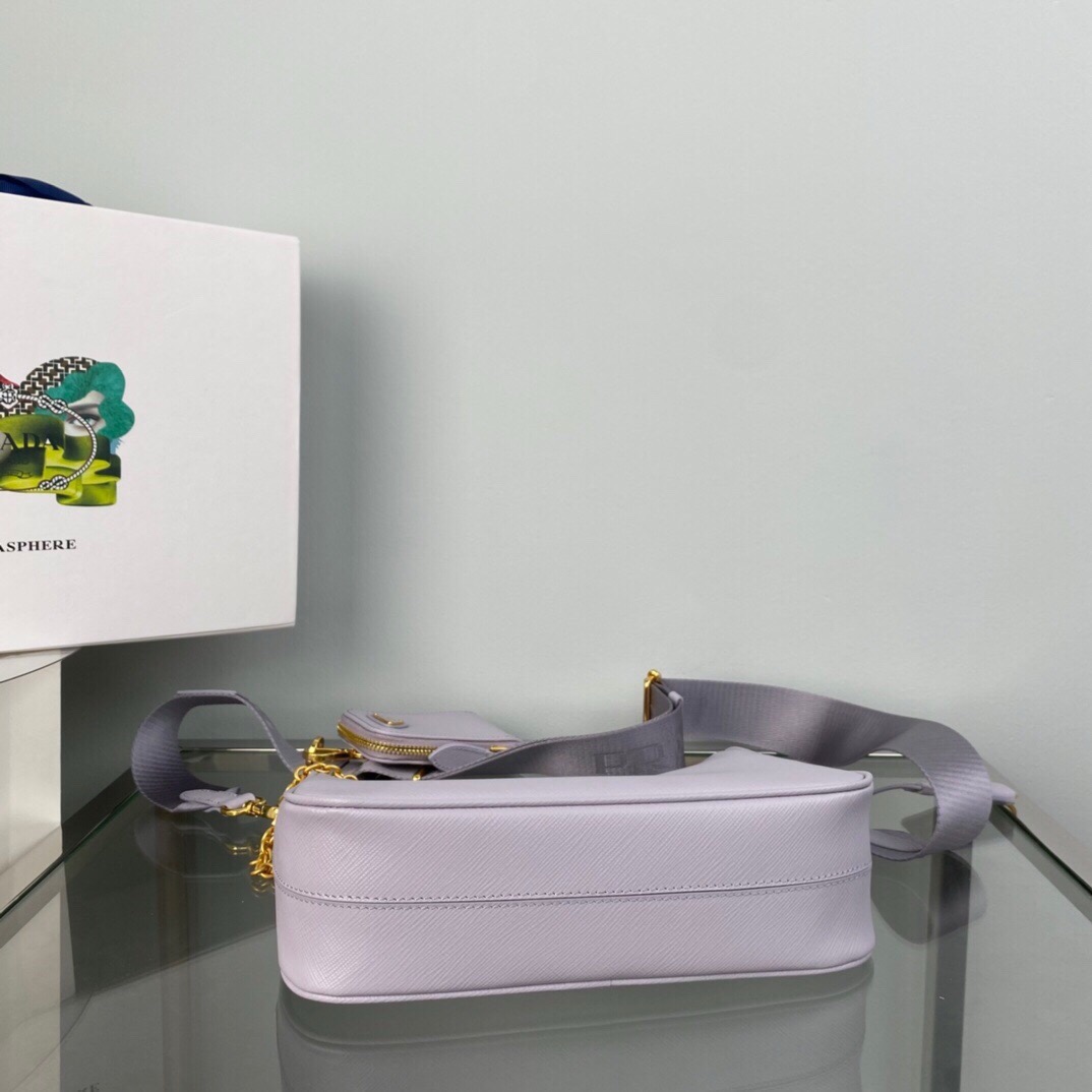 Prada 1BH204 Redition 2005 Women Bags Leather 22*18*6cm