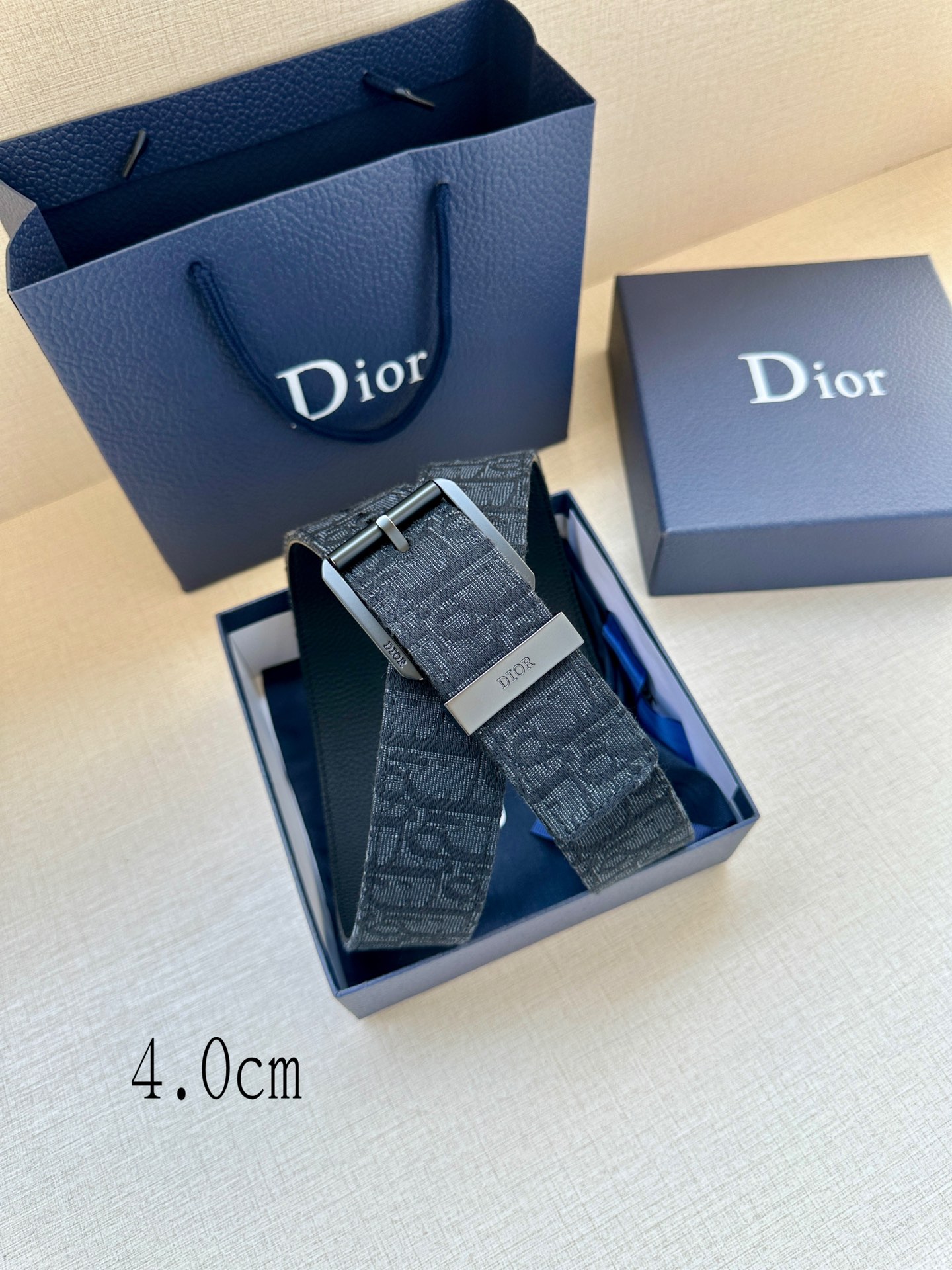 Dior Men Belt Width 4cm
