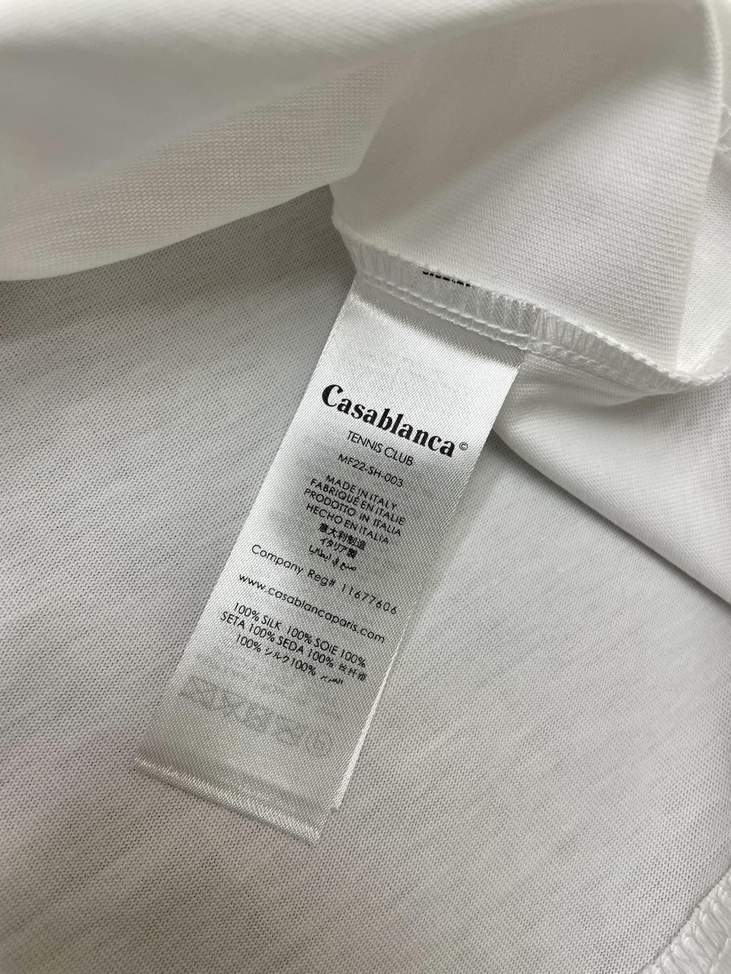 Casablanca T Shirt Size S-XL