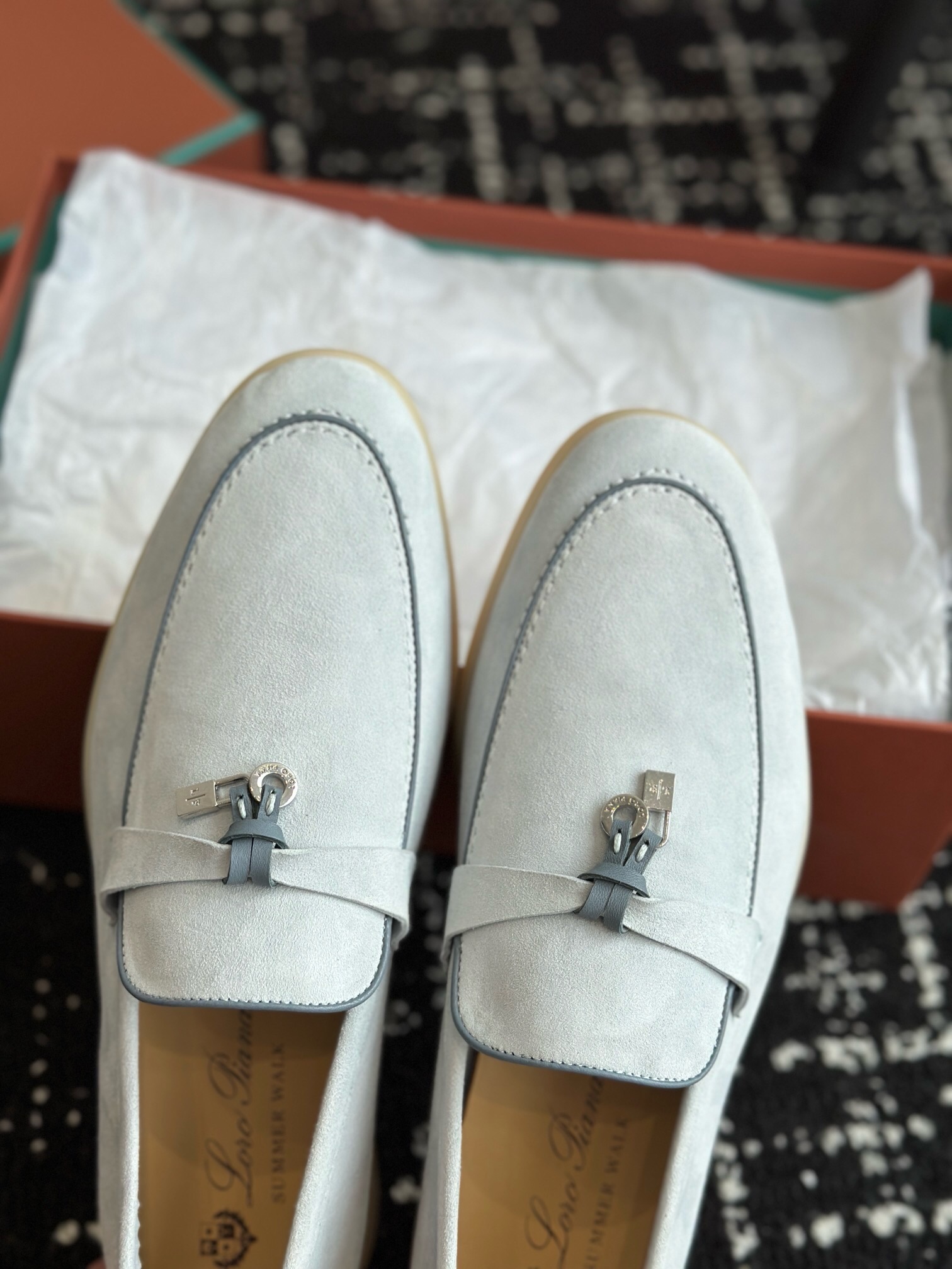 Loro Piana Unisex Loafers Size 36-45