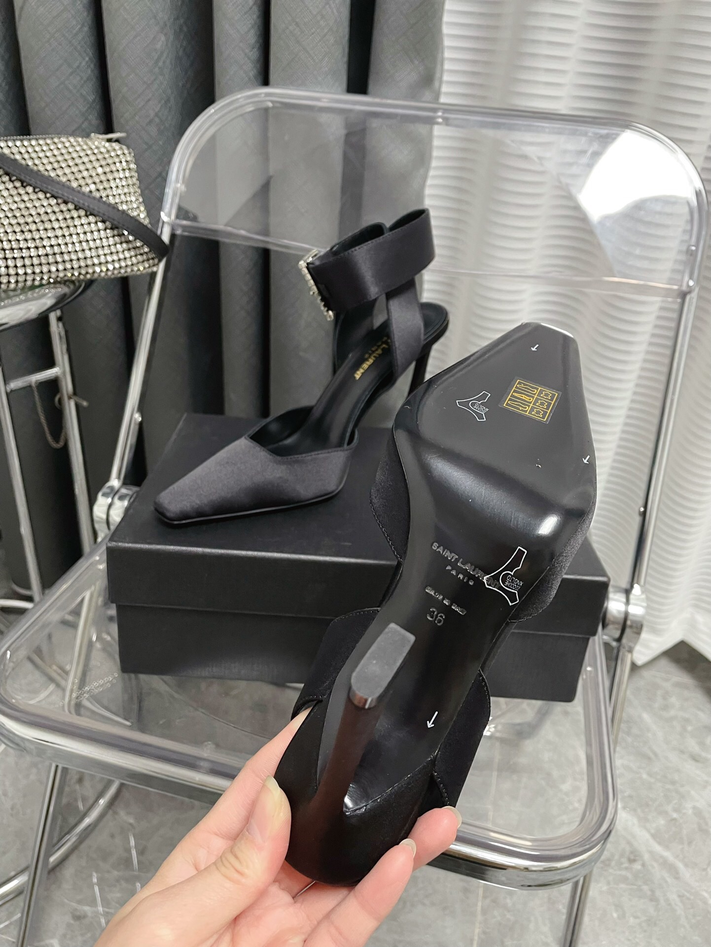 YSL Fanny Slingback Pumps Size 35-40