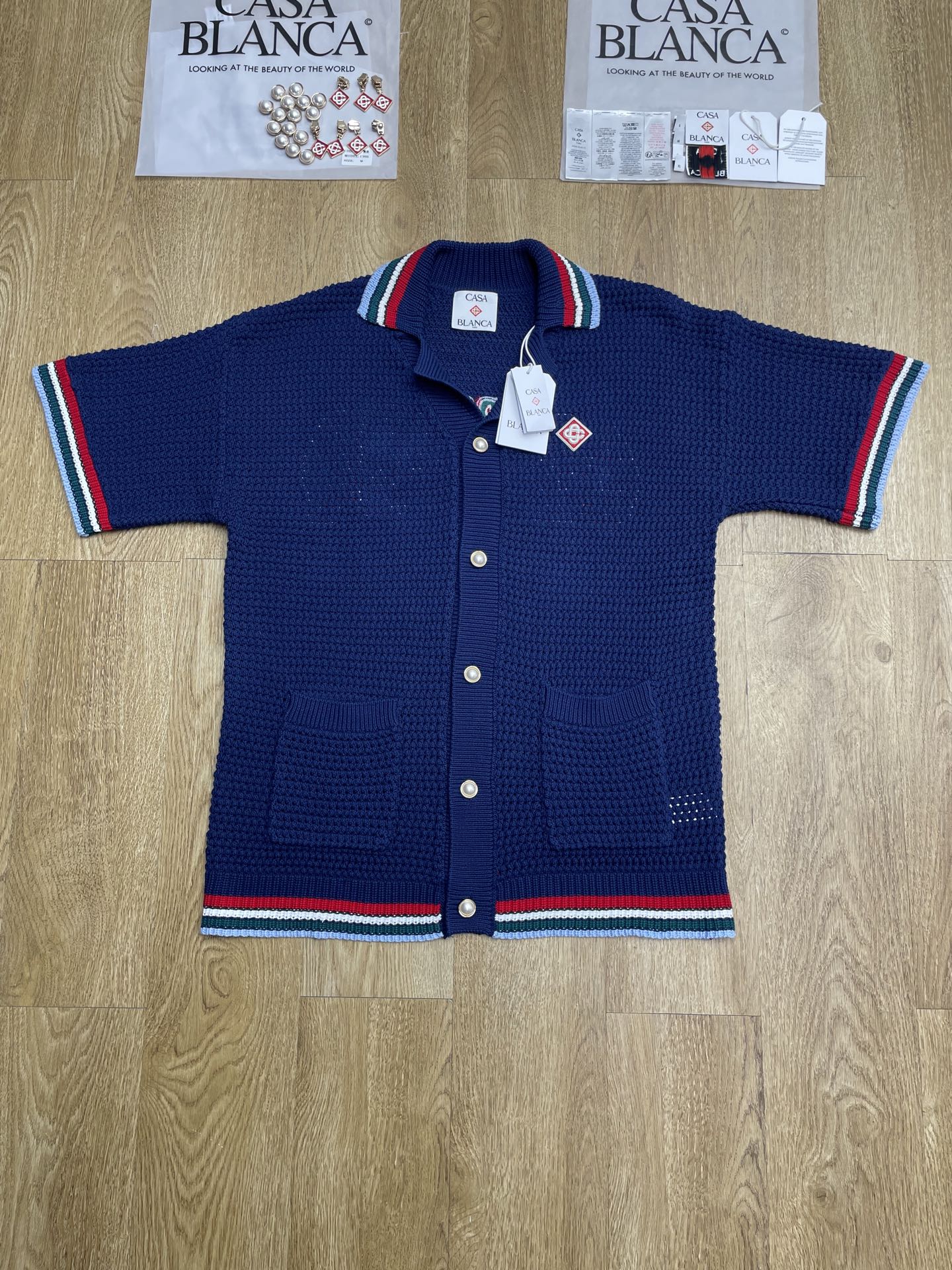 Casablanca Polo Shirt Size S-XL