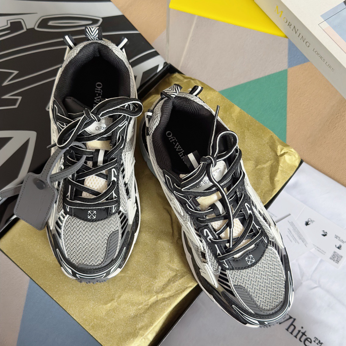 OFF White 2024ss Ow Be Right Back Sneaker Size 36-46