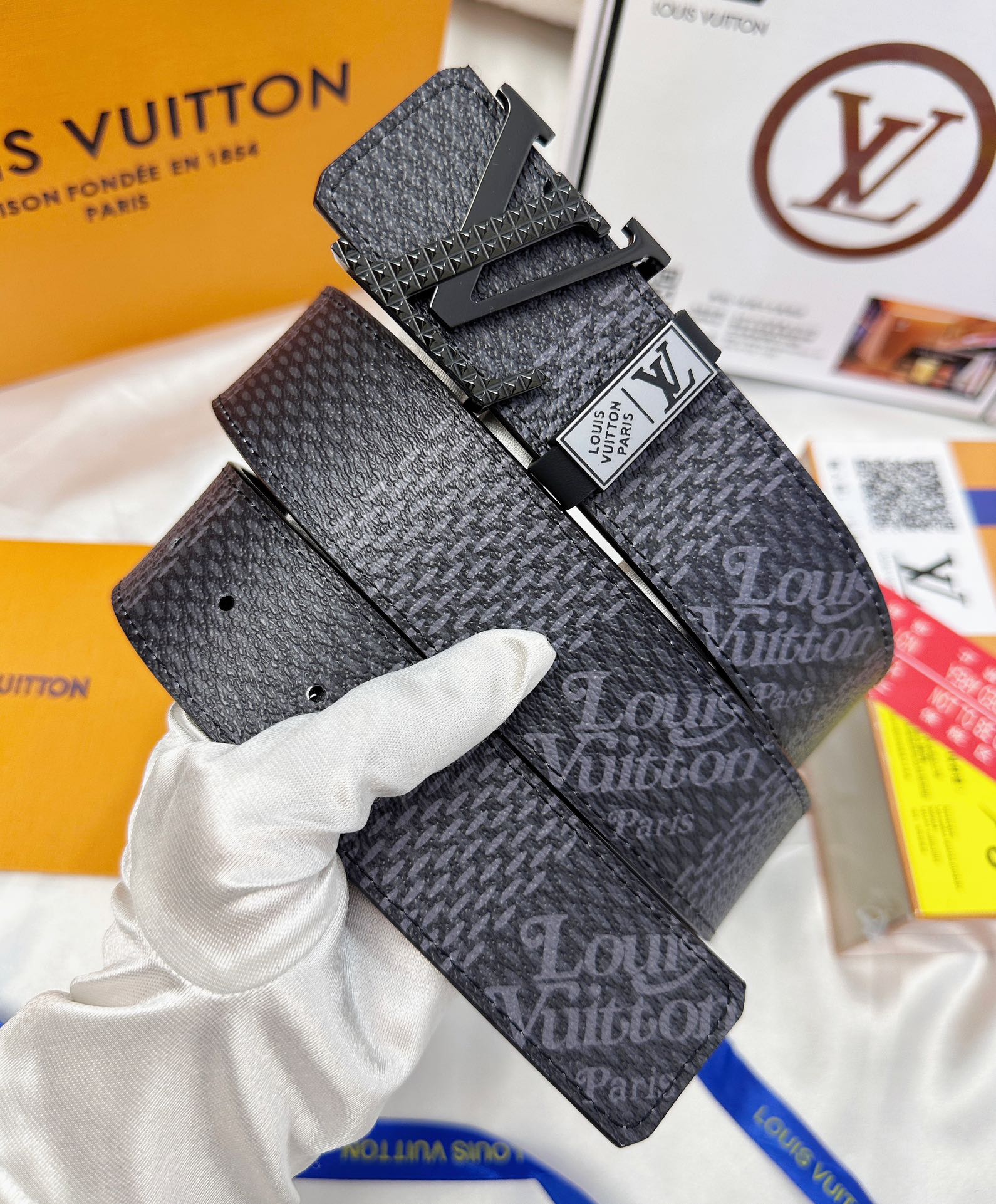 Louis Vuitton Men Belt Width 3.8cm