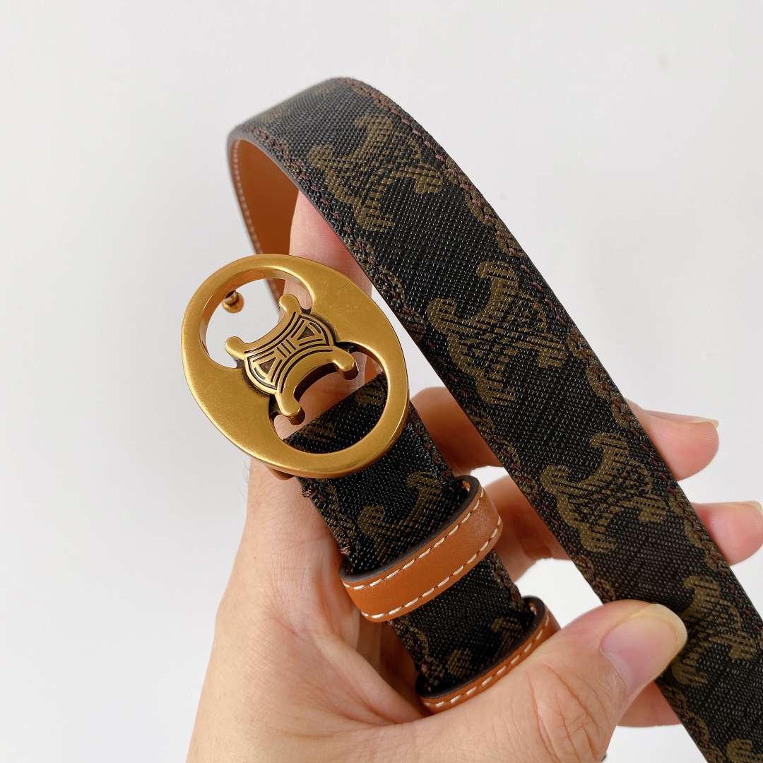 Celine Women Belt Width 2.5cm