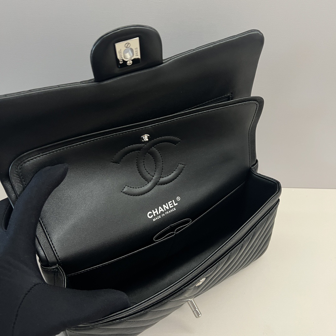 Chanel CF1112 Shoulder Bags Sheepskin 25cm