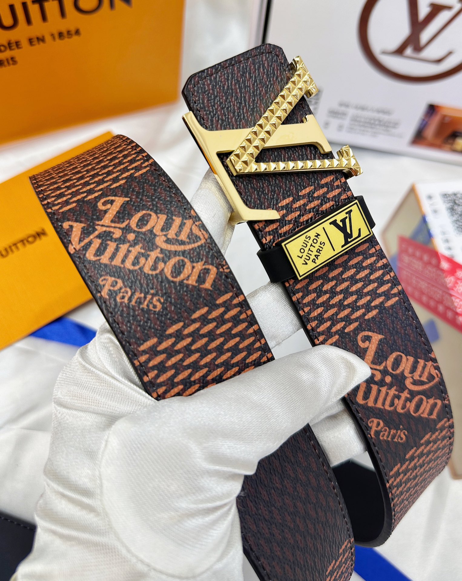 Louis Vuitton Men Belt Width 3.8cm