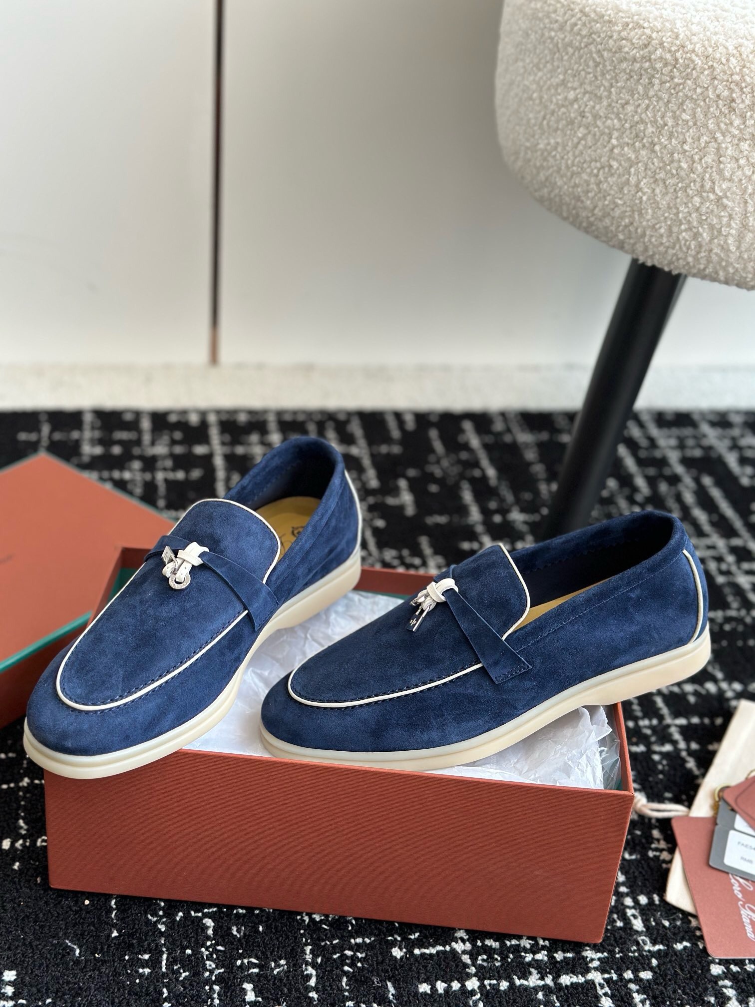 Loro Piana Unisex Loafers Size 36-45