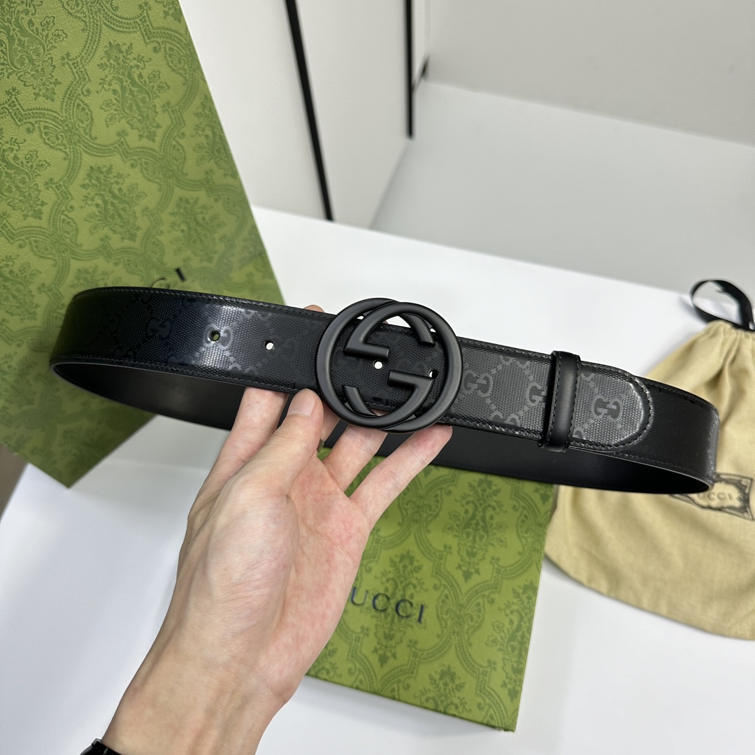 Gucci Men Belt Width 4cm