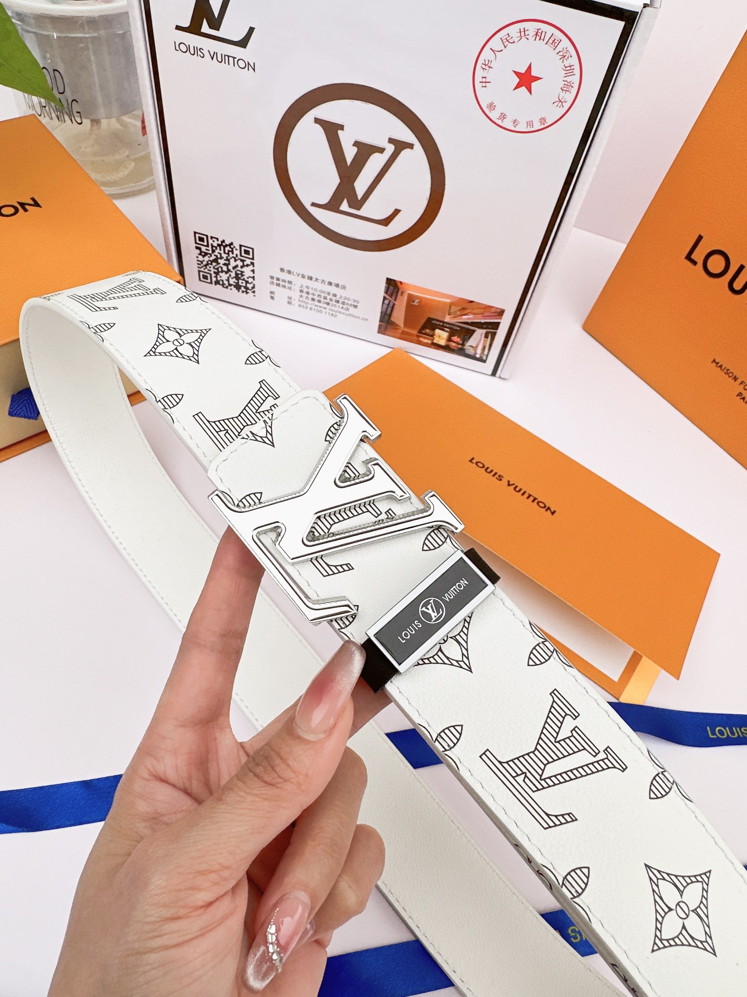 Louis Vuitton Men Belt Width 3.8cm