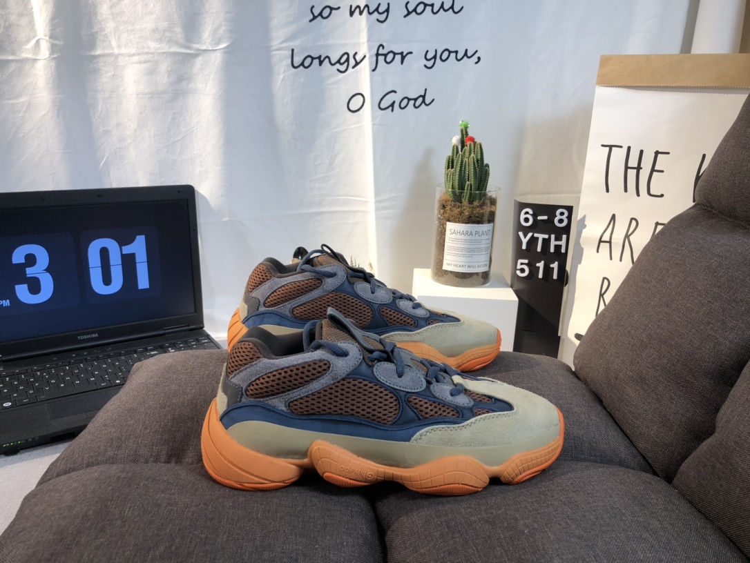 Yeezy 500 Mens/Women's Sneakers Shoes 36 - 48
