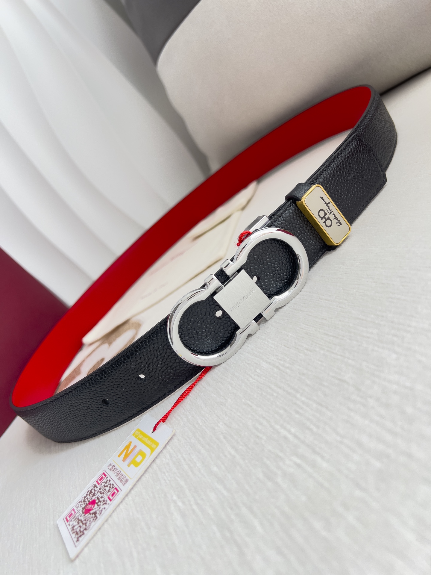 Ferragamo Men Belt Width 3.5cm