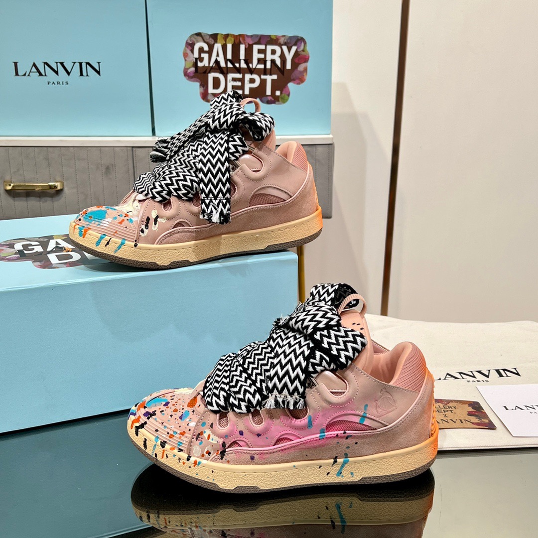 Lanvin Curb Sneaker Size 35-46  4-Color