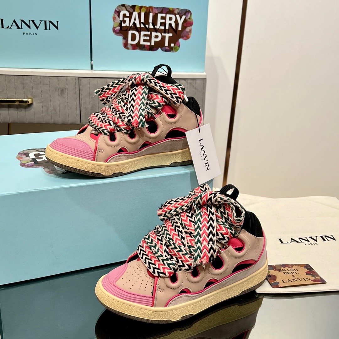 Lanvin Curb Sneaker Size 35-46  8-Color