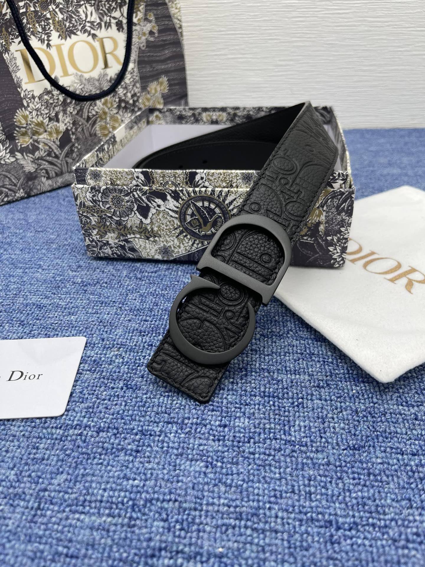 Dior Men Belt Width 3.5cm