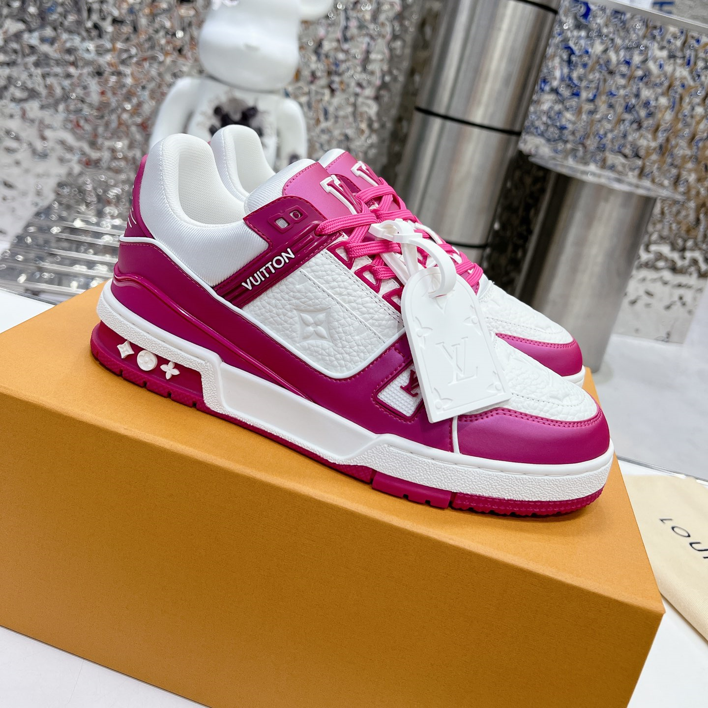 Louis Vuitton Trainer Monogram denim Sneaker Size 36-46