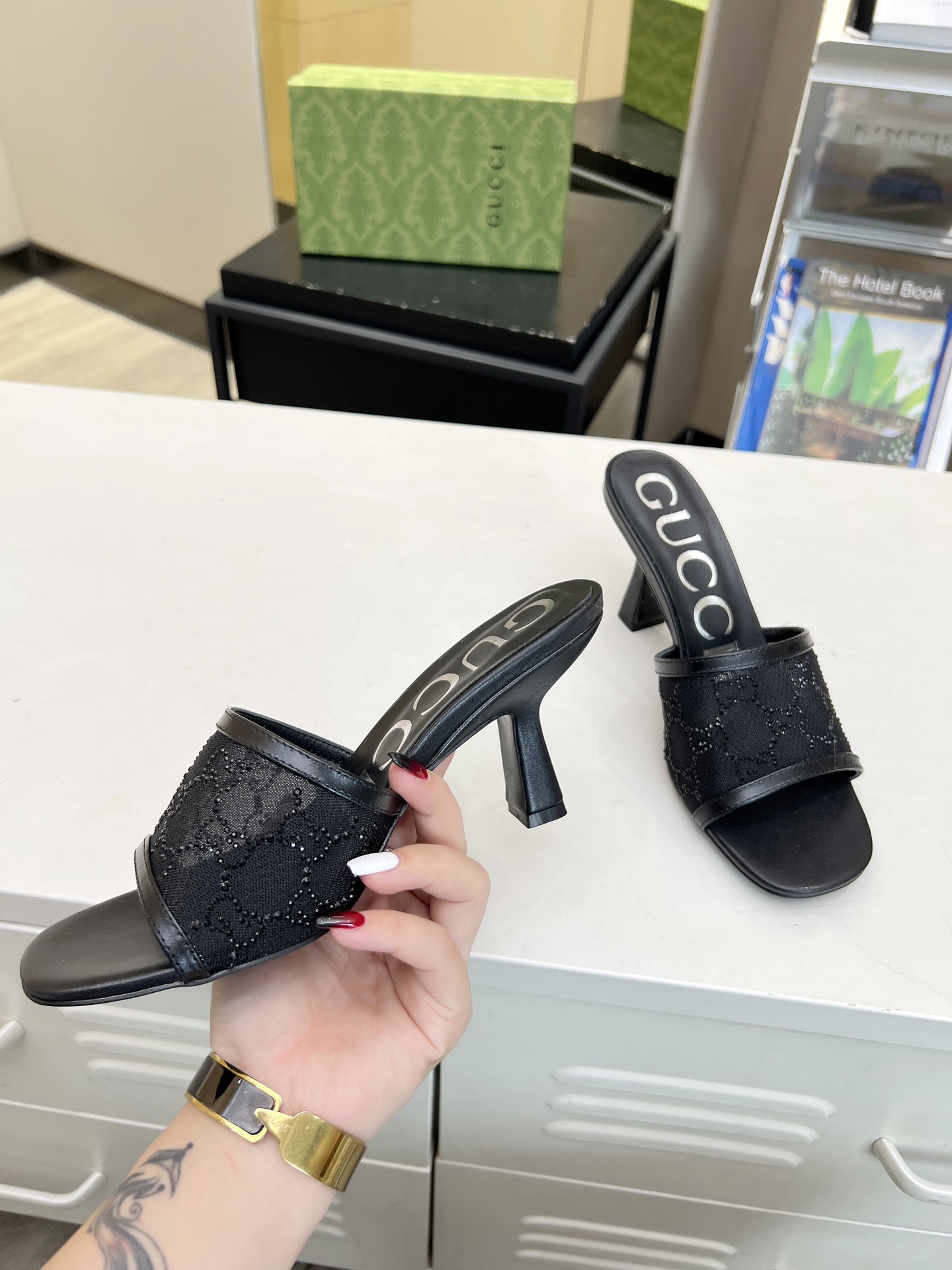 Gucci Original GG Women Pumps Size 36-41