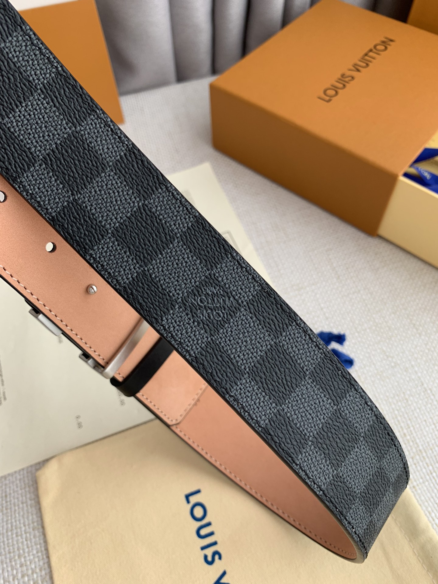 Louis Vuitton Men Belt Width 3.8cm