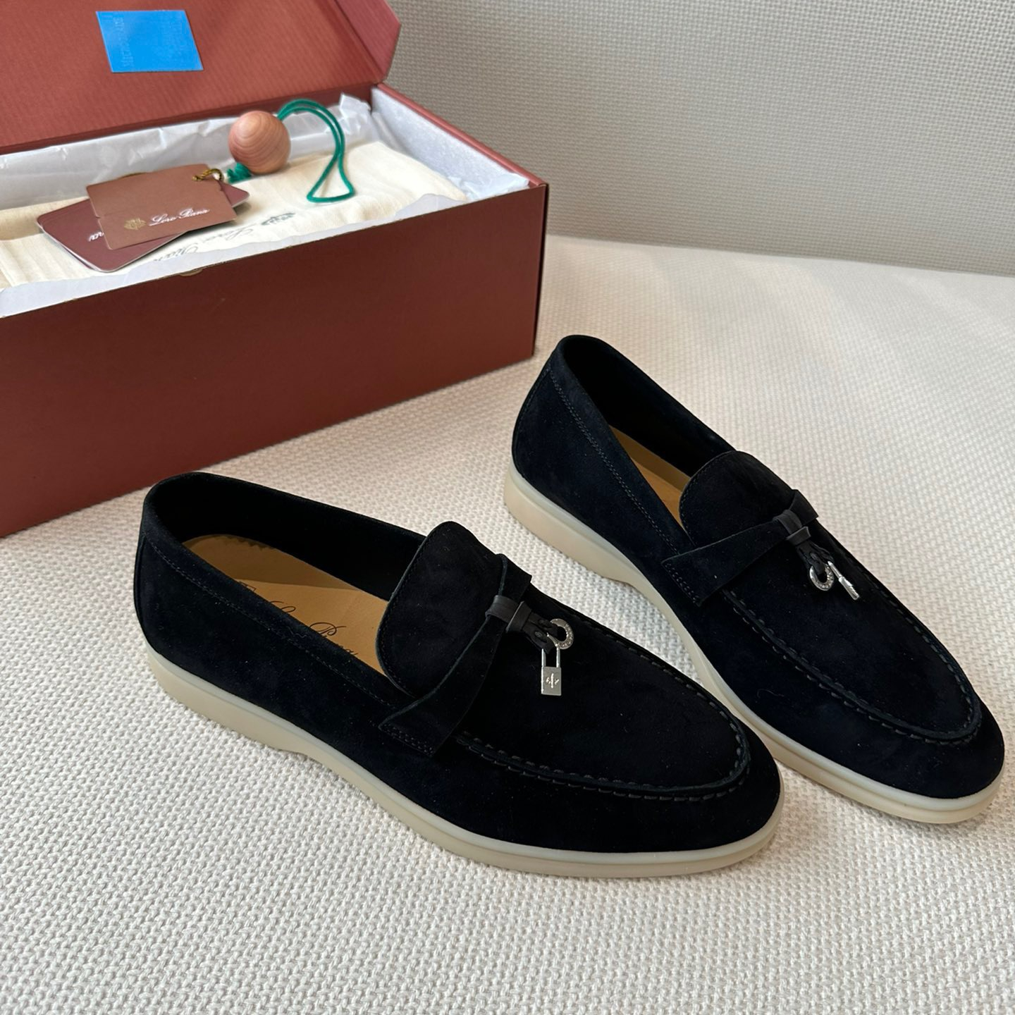 Loro Piana Men Women Loafers Size 36-45