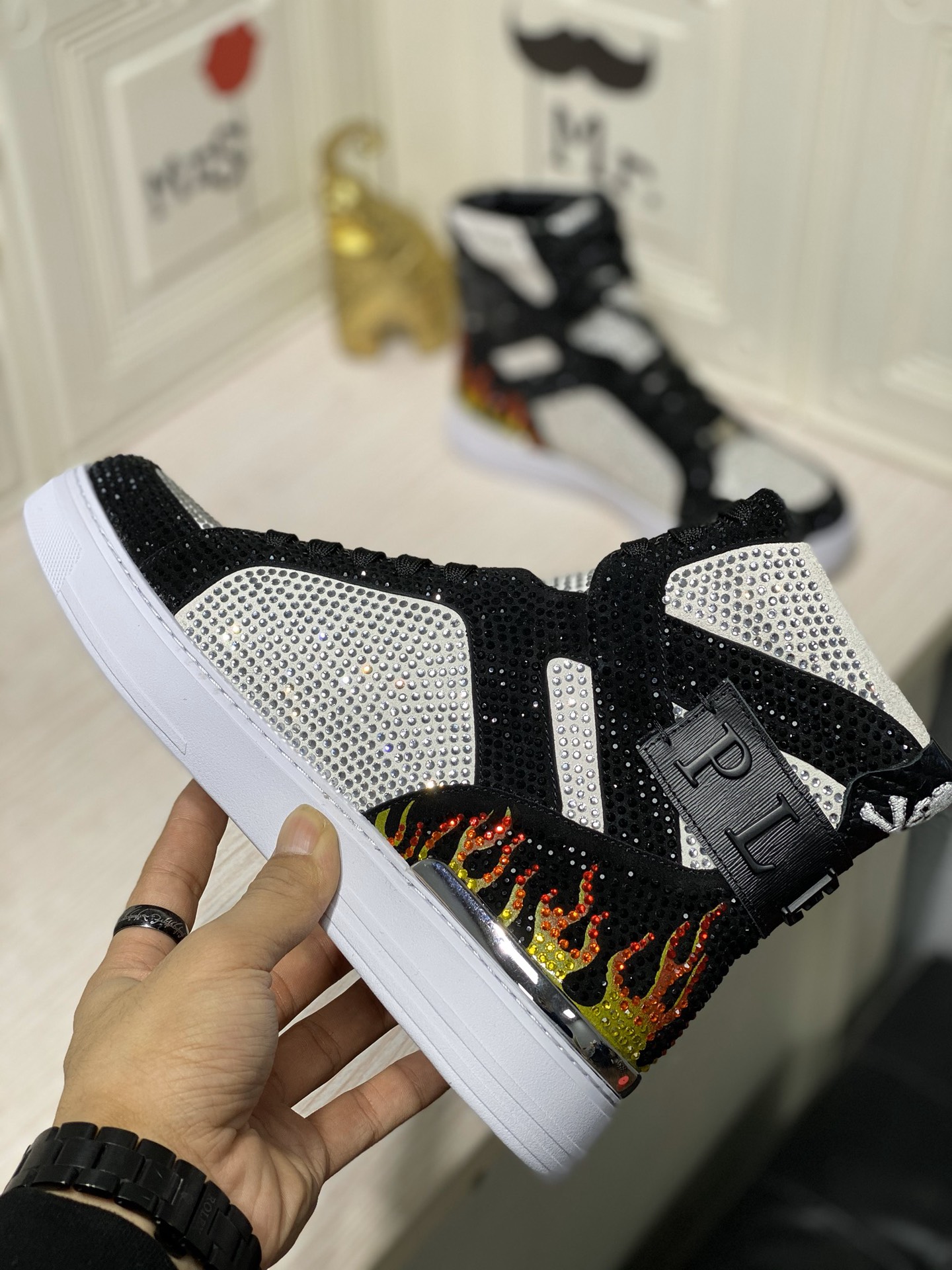 Philipp Plein Mens Outdoor Sneakers Shoes 38 - 45