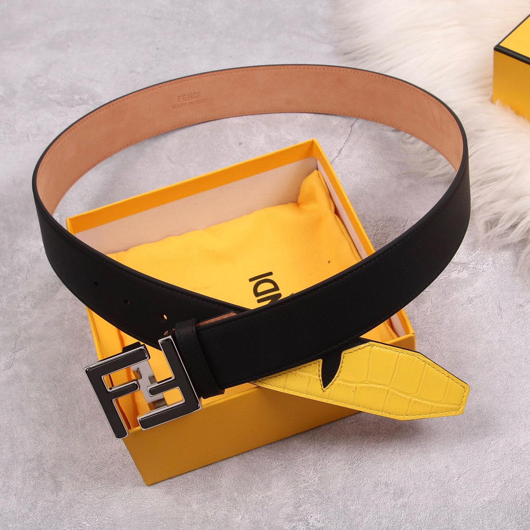 Fendi Men Belt Width 3.8cm